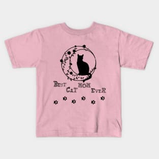 Best cat mom ever Kids T-Shirt